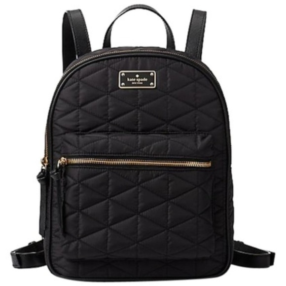 kate spade Handbags - Kate Spade | Bradley Wilson Quilted Backpack Black